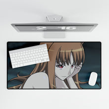 Load image into Gallery viewer, Anime Spice and Wolf Mouse Pad (Desk Mat)