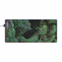 Load image into Gallery viewer, Princess Mononoke RGB LED Mouse Pad (Desk Mat)