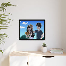 Load image into Gallery viewer, Garden Day Canvas Framed Art Print