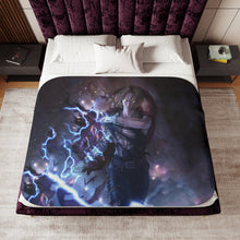Load image into Gallery viewer, Anime FullMetal Alchemist Sherpa Blanket
