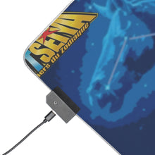 Load image into Gallery viewer, Pegasus Constellation and Seiya RGB LED Mouse Pad (Desk Mat)