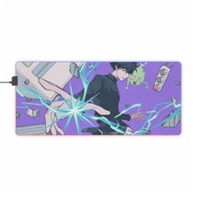 Load image into Gallery viewer, Mob Psycho 100 Shigeo Kageyama RGB LED Mouse Pad (Desk Mat)