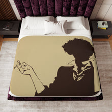 Load image into Gallery viewer, Anime Cowboy Bebopr Sherpa Blanket