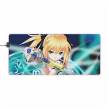 Load image into Gallery viewer, Fate/Stay Night RGB LED Mouse Pad (Desk Mat)