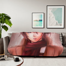 Load image into Gallery viewer, Anime Attack On Titan Sherpa Blanket