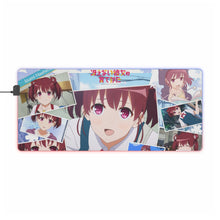 Load image into Gallery viewer, Saekano: How To Raise A Boring Girlfriend RGB LED Mouse Pad (Desk Mat)