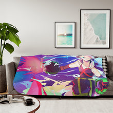 Load image into Gallery viewer, My Hero Academia Katsuki Bakugou Sherpa Blanket