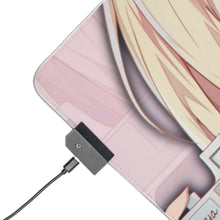 Load image into Gallery viewer, Lycoris Recoil Chisato Nishikigi RGB LED Mouse Pad (Desk Mat)