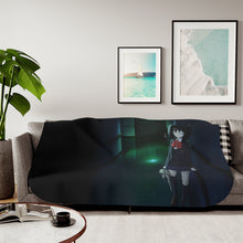 Load image into Gallery viewer, Another Mei Misaki Sherpa Blanket