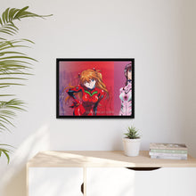 Load image into Gallery viewer, Anime Neon Genesis Evangelion Canvas Framed Art Print