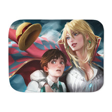 Load image into Gallery viewer, Anime Howl's Moving Castle Sherpa Blanket