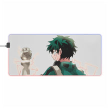 Load image into Gallery viewer, My Hero Academia Izuku Midoriya RGB LED Mouse Pad (Desk Mat)