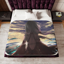 Load image into Gallery viewer, Guilty Crown Inori Yuzuriha Sherpa Blanket