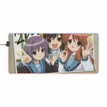 Load image into Gallery viewer, The Melancholy Of Haruhi Suzumiya RGB LED Mouse Pad (Desk Mat)