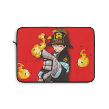 Load image into Gallery viewer, Fire Force Shinra Kusakabe Laptop Sleeve