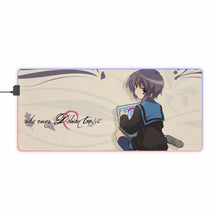 Load image into Gallery viewer, The Melancholy Of Haruhi Suzumiya RGB LED Mouse Pad (Desk Mat)