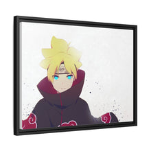 Load image into Gallery viewer, Boruto Uzamaki Canvas Framed Art Print