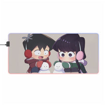 Load image into Gallery viewer, Komi Can't Communicate Komi Shouko, Tadano Hitohito RGB LED Mouse Pad (Desk Mat)
