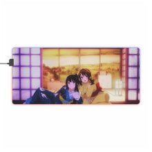 Load image into Gallery viewer, Sound! Euphonium Kumiko Oumae, Reina Kousaka RGB LED Mouse Pad (Desk Mat)