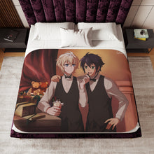 Load image into Gallery viewer, Anime Seraph of the End Sherpa Blanket