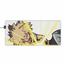 Load image into Gallery viewer, My Hero Academia Katsuki Bakugou RGB LED Mouse Pad (Desk Mat)