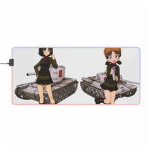 Load image into Gallery viewer, Girls und Panzer RGB LED Mouse Pad (Desk Mat)