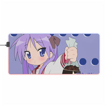 Load image into Gallery viewer, Lucky Star Kagami Hiiragi RGB LED Mouse Pad (Desk Mat)