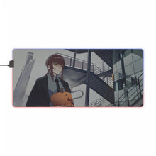 Load image into Gallery viewer, Anime Chainsaw Man RGB LED Mouse Pad (Desk Mat)