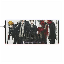 Load image into Gallery viewer, Black Butler RGB LED Mouse Pad (Desk Mat)