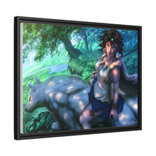 Load image into Gallery viewer, Princess Mononoke Canvas Framed Art Print