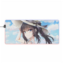 Load image into Gallery viewer, Rascal Does Not Dream Of Bunny Girl Senpai RGB LED Mouse Pad (Desk Mat)