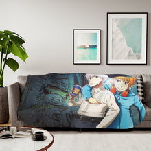 Load image into Gallery viewer, kaneki and hidi Sherpa Blanket