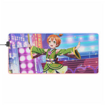 Load image into Gallery viewer, Love Live! Rin Hoshizora RGB LED Mouse Pad (Desk Mat)