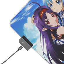 Load image into Gallery viewer, Sword Art Online II RGB LED Mouse Pad (Desk Mat)