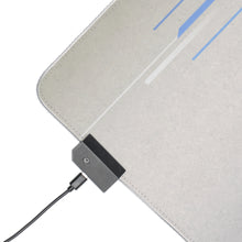 Load image into Gallery viewer, Blue Exorcist RGB LED Mouse Pad (Desk Mat)