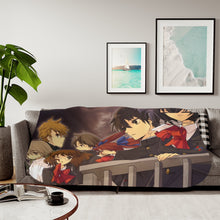 Load image into Gallery viewer, Another Mei Misaki, Kouichi Sakakibara, Izumi Akazawa, Naoya Teshigawara, Yuuya Mochizuki Sherpa Blanket