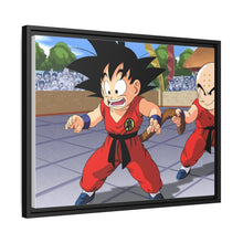 Load image into Gallery viewer, Goku vs Krillin Canvas Framed Art Print