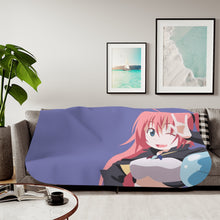 Load image into Gallery viewer, Milim Nava - Tensei Shitara Slime datta ken Minimalist Sherpa Blanket