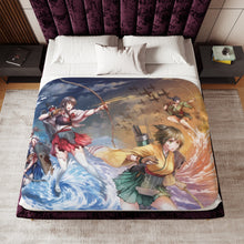 Load image into Gallery viewer, Anime Kantai Collection Sherpa Blanket