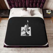 Load image into Gallery viewer, Anime Chainsaw Man Sherpa Blanket
