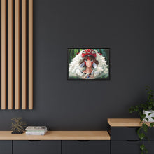 Load image into Gallery viewer, Mononoke Hime Canvas Framed Art Print