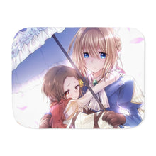Load image into Gallery viewer, Violet Evergarden Sherpa Blanket