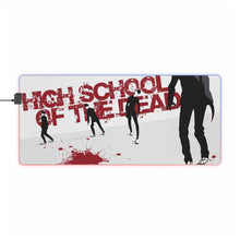 Load image into Gallery viewer, Highschool Of The Dead RGB LED Mouse Pad (Desk Mat)