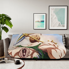 Load image into Gallery viewer, Anime The Seven Deadly Sins Sherpa Blanket
