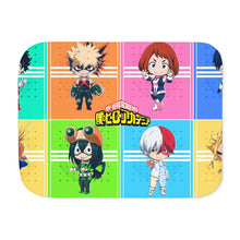 Load image into Gallery viewer, Boku No Hero Academia Chibis Sherpa Blanket