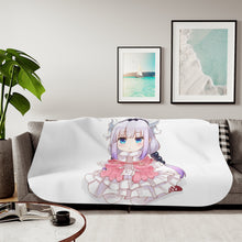 Load image into Gallery viewer, Miss Kobayashi's Dragon Maid Kanna Kamui, Kobayashi San Chi No Maid Dragon Sherpa Blanket