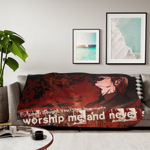 Load image into Gallery viewer, Anime Death Note Sherpa Blanket