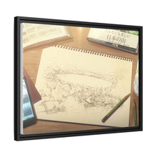 Load image into Gallery viewer, Your Name. Canvas Framed Art Print