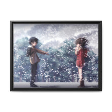 Load image into Gallery viewer, Anime ERASED Canvas Framed Art Print