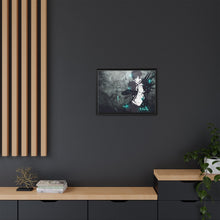 Load image into Gallery viewer, Shinya Kogami With His dominator Canvas Framed Art Print